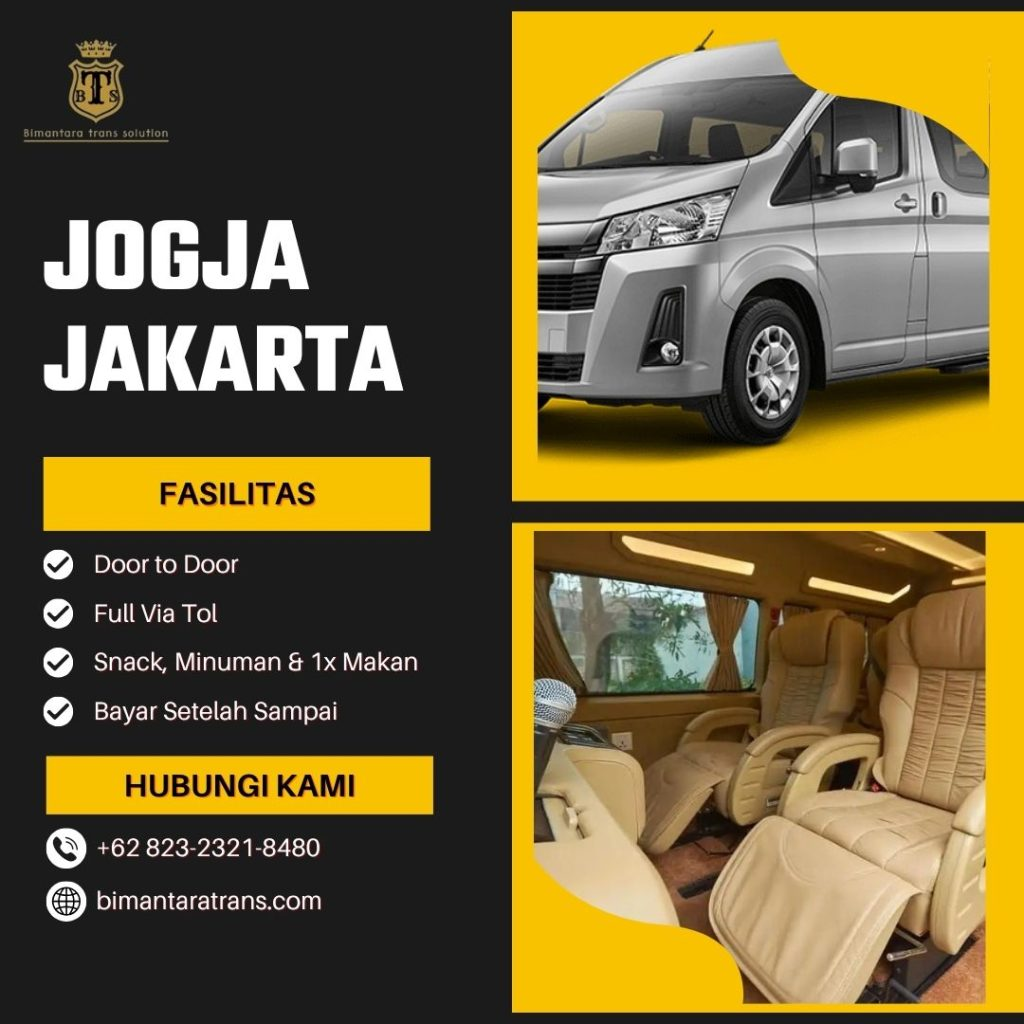 Travel Jogja – Jakarta Fleksibel & Terjangkau Bersama Bimantara Trans